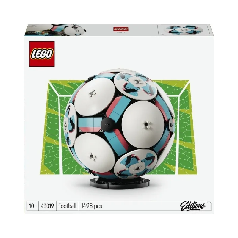 Special Edition LEGO set 43019 featuring a detailed soccer ball design for creative building and play