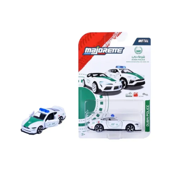 Majorette Dubai Police Single Pack Die-Cast Car Ford Mustang GT – 8503100001A47