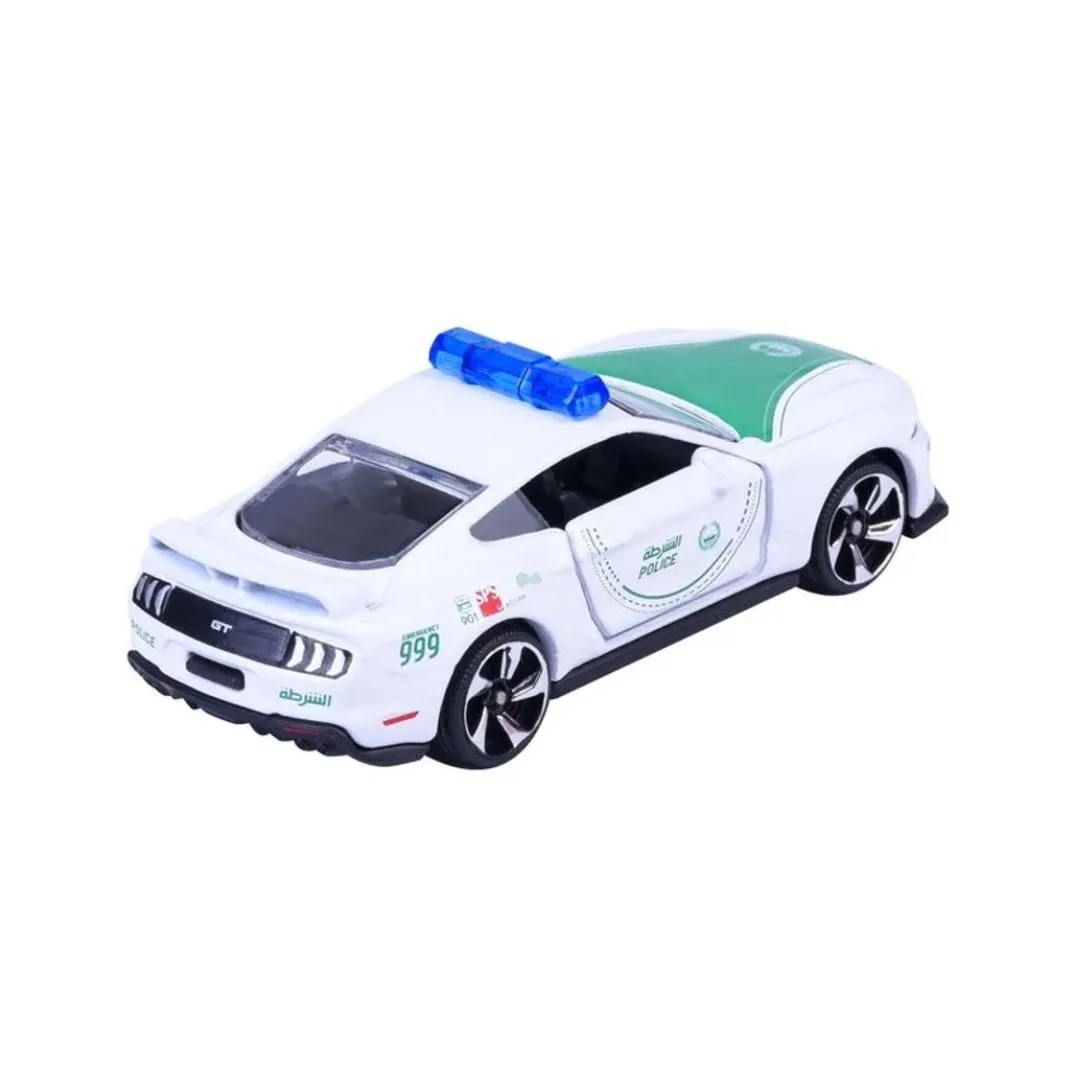 Majorette Dubai Police Single Pack Die-Cast Car Ford Mustang GT - 8503100001A47 - Image 4