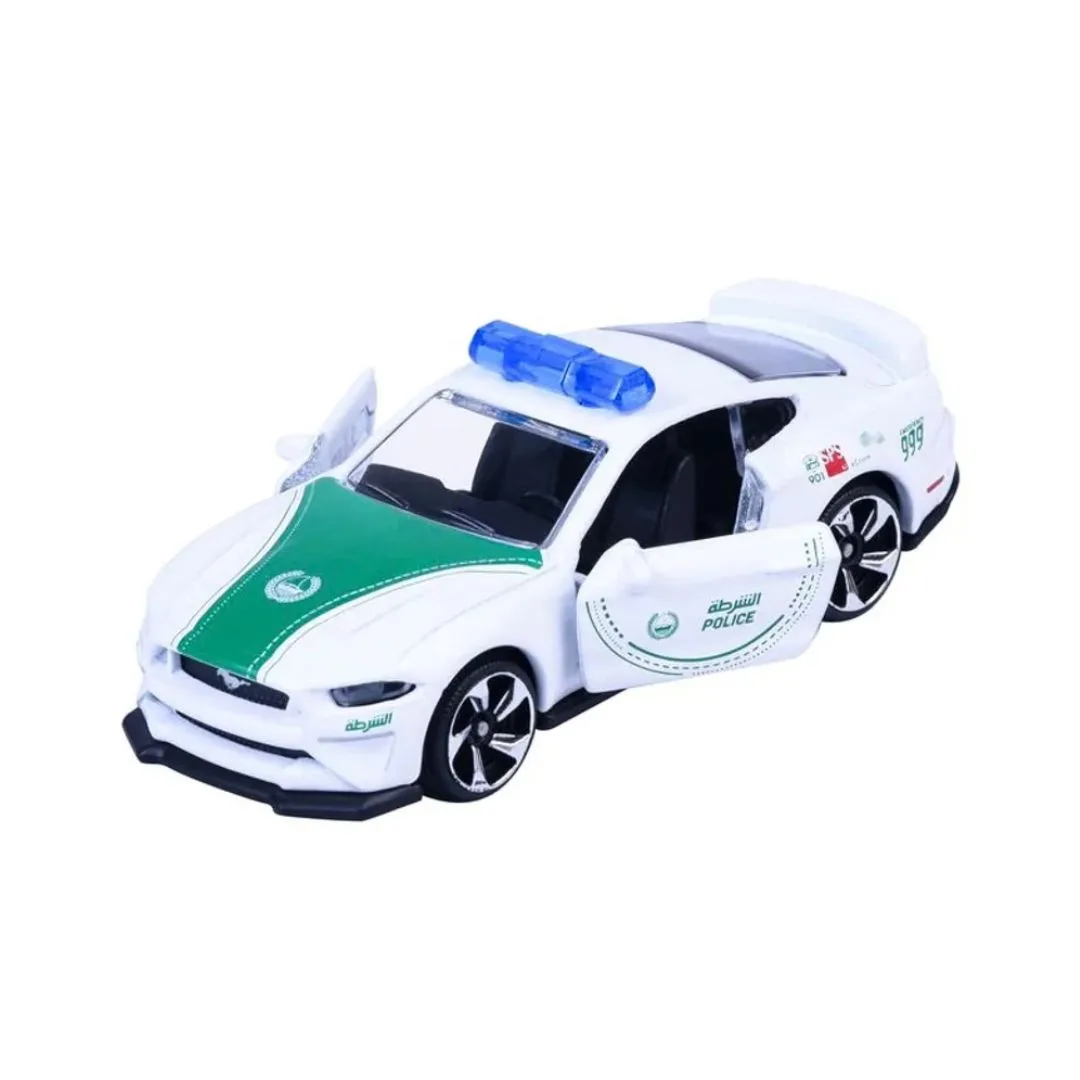 Majorette Dubai Police Single Pack Die-Cast Car Ford Mustang GT - 8503100001A47 - Image 5