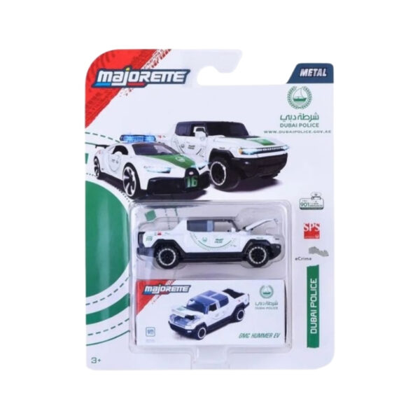 Majorette GMC Hummer EV Dubai Police Single Pack Die-Cast Car - 8503101000B47
