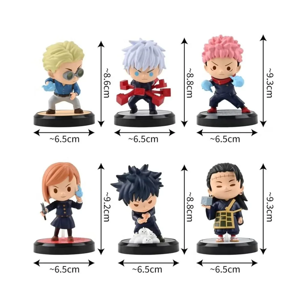 Maxx Jujutsu Kaisen Cursed Heroes Action Figures 6 Assorted - 19225 - Image 3