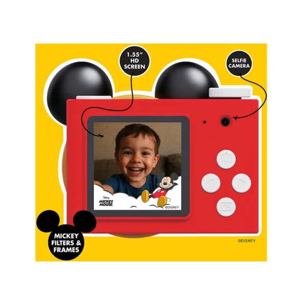Kiimento Mini Digital Camera Mickey Mouse  Photo and Video – 13159