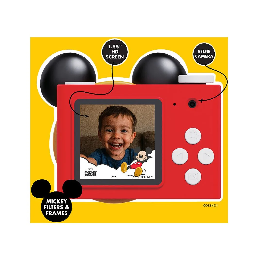 Kiimento Mini Digital Camera Mickey Mouse Photo and Video - 13159 - Image 2