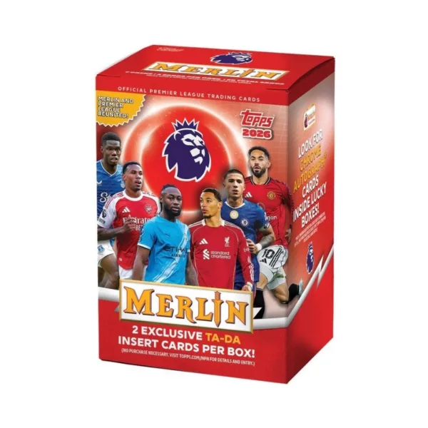 Topps Merlin Premier League 2026 Value Box (7 Packs)