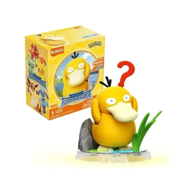 Blokees Pokémon Psyduck Prologue of Adventure Series Collectible Buildable Figure Toy – 74005