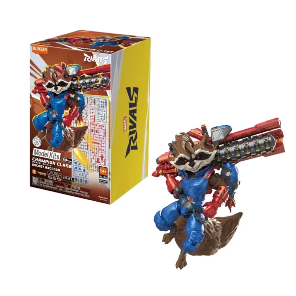 Blokees: Marvel Rivals Rocket Raccoon Champion Class Model Kit – 81120