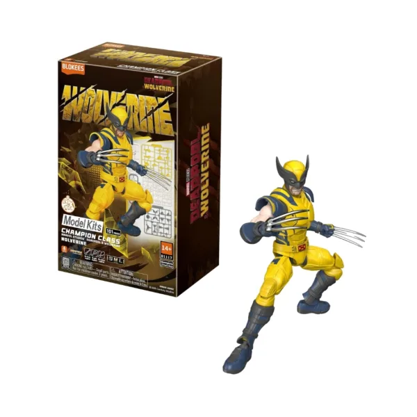Blokees:  Marvel Wolverine Champion Class Model Kit (Deadpool and Wolverine) 81117
