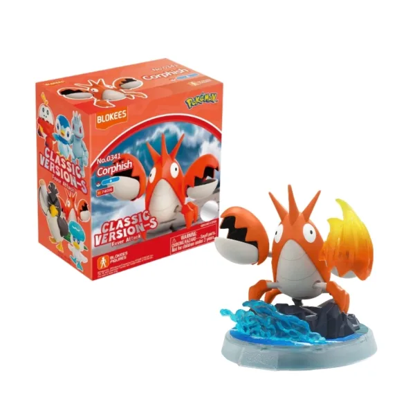 Blokees: Pokémon Corphish Classic Version-S Figures – 74016