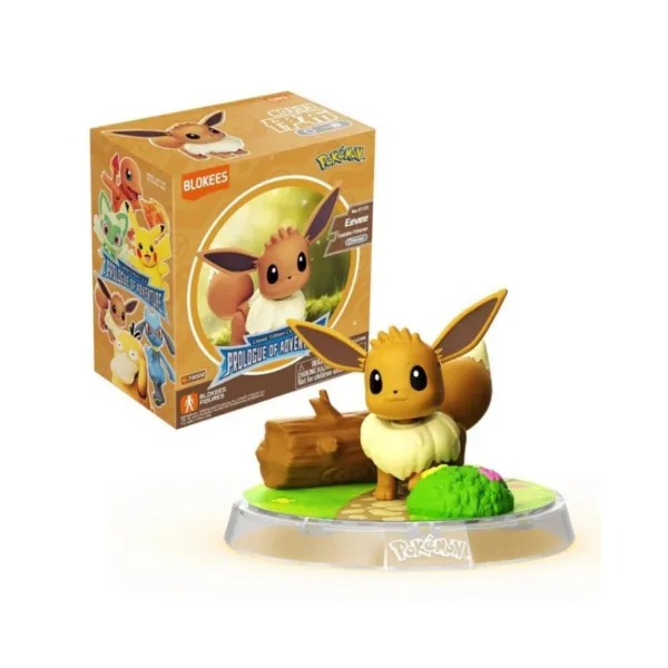 Blokees: Pokémon Eevee Prologue of Adventure Series Collectible Model Kit Figure – 74002