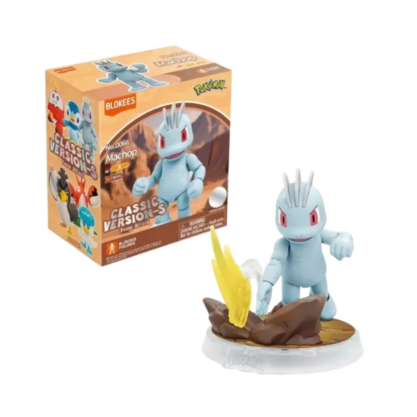 Blokees: Pokémon Machop Classic Version-S Figures – 74015