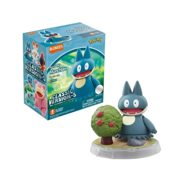 Blokees: Pokémon Munchlax Classic Version CV-S Figures – 74009