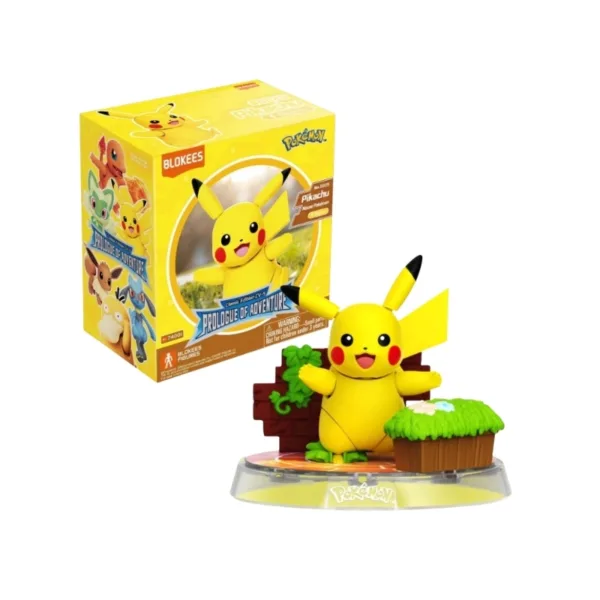 Blokees: Pokémon Pikachu Prologue of Adventure Series Collectible Model Kit Figure – 74001