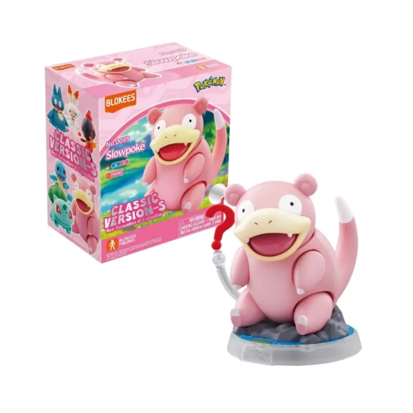 Blokees: Pokémon Slowpoke Classic Version CV-S Figures – 74010