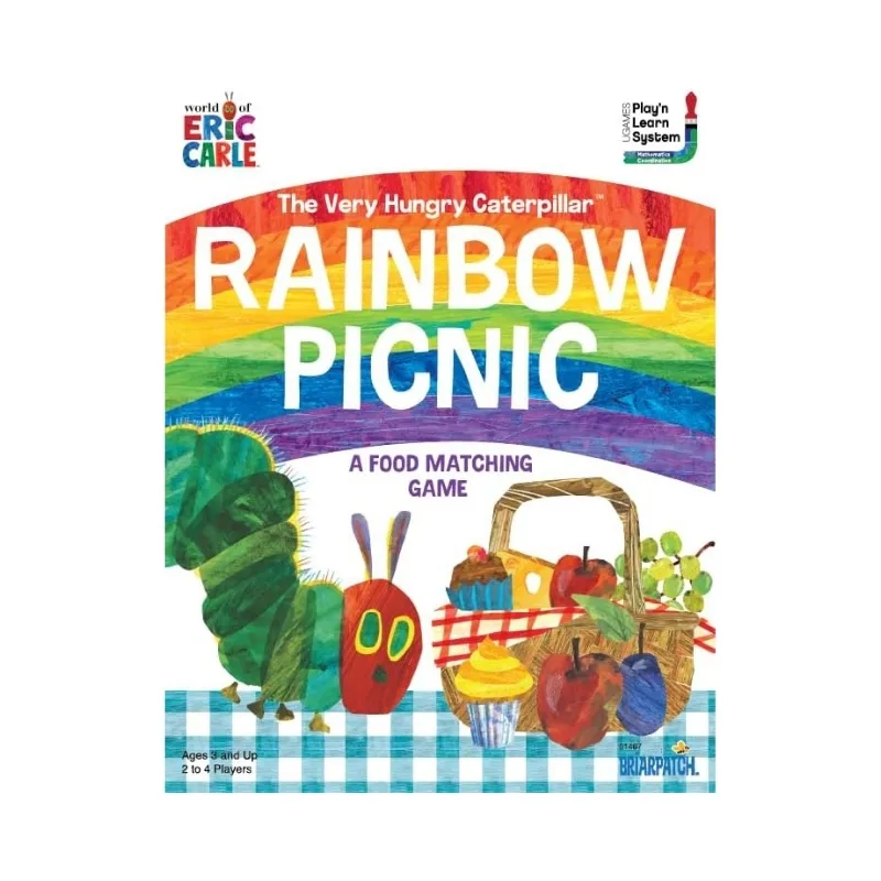 Briarpatch: The Very Hungry Caterpillar Rainbow Picnic Game - 1-467 - Image 2