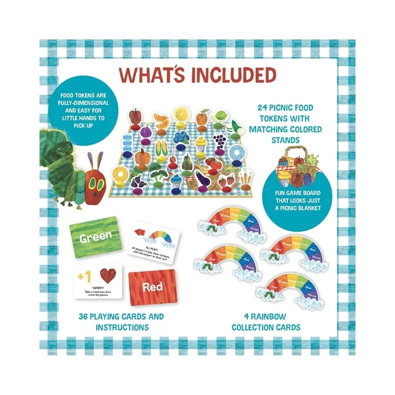 Briarpatch: The Very Hungry Caterpillar Rainbow Picnic Game - 1-467 - Image 6