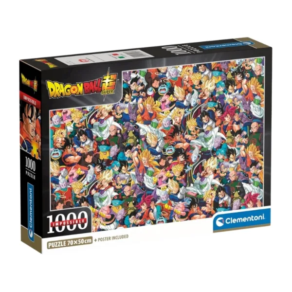 Clementoni Puzzle 1000 Pcs Impossible Dragon Ball Z – 39918