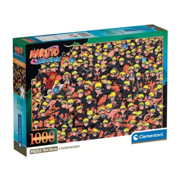 Clementoni Puzzle 1000 pcs Impossible Naruto – 37045
