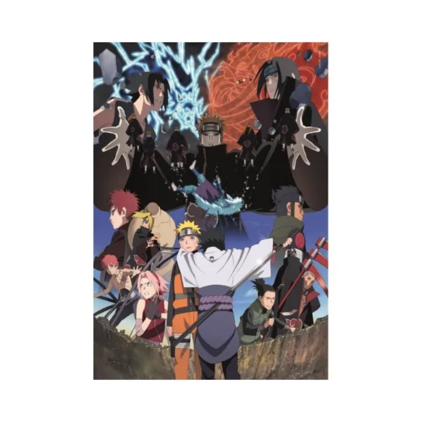 Clementoni Puzzle 1000 pcs Naruto Shippuden – 37052