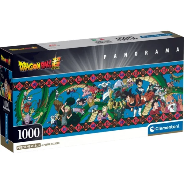 Clementoni Puzzle 1000 pcs Panorama Dragon Ball Z – 37058