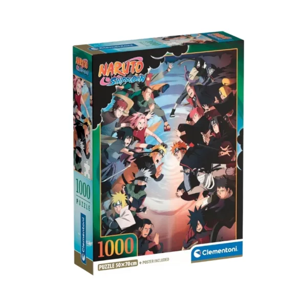 Clementoni Puzzle 1000pcs Naruto Shippuden – 39832
