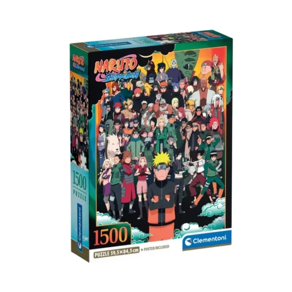 Clementoni Puzzle 1500 pcs Naruto Shippuden – 31748