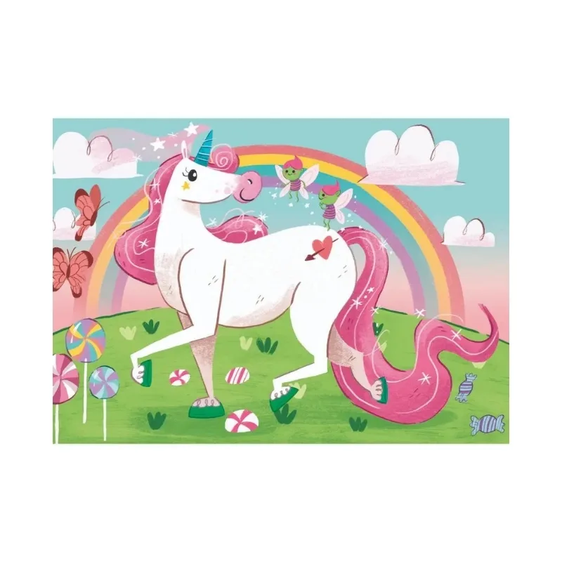Clementoni Puzzle Believe in Unicorn 2x 20pcs - 24754 - Image 3
