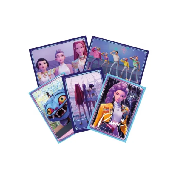 Diramix K-Pop Demon Hunters Blind Sticker Packs (5 Stickers) – Rare Holographic & Die-Cut Designs