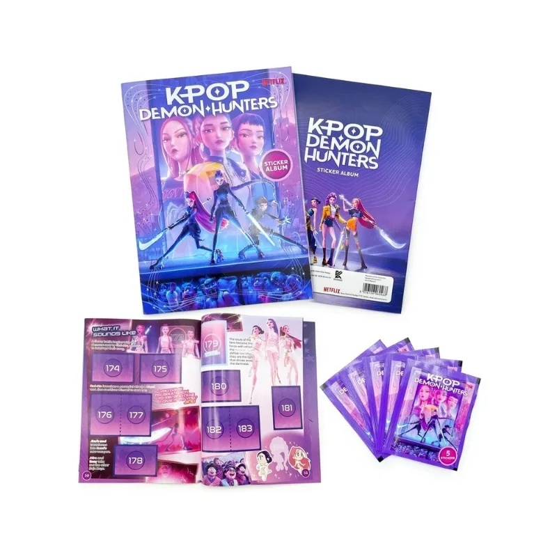 Diramix Netflix K-Pop: Demon Hunters Sticker Album & Starter Pack - DMX0673 - Image 2