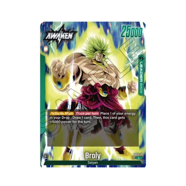 Dragon Ball Super TCG: Fusion World Broly Starter Deck 03 (FS03) ENG – FS-03_ENG