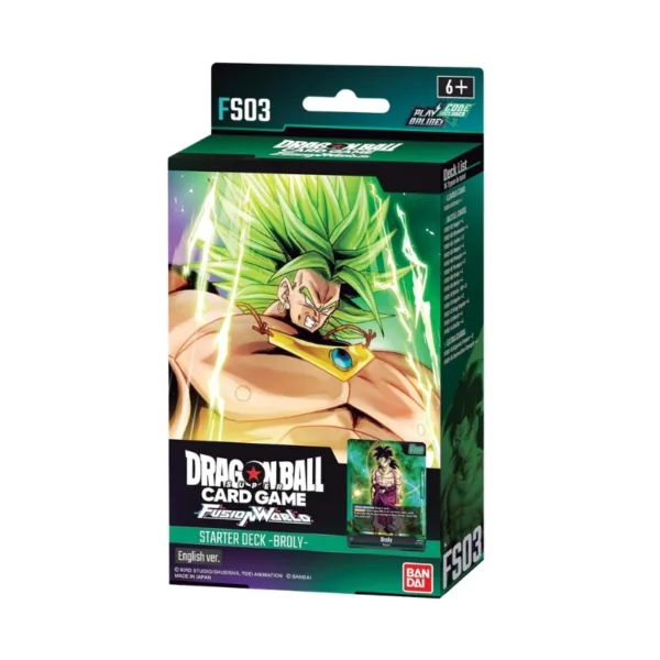Dragon Ball Super TCG: Fusion World Broly Starter Deck 03 (FS03) ENG – FS-03_ENG