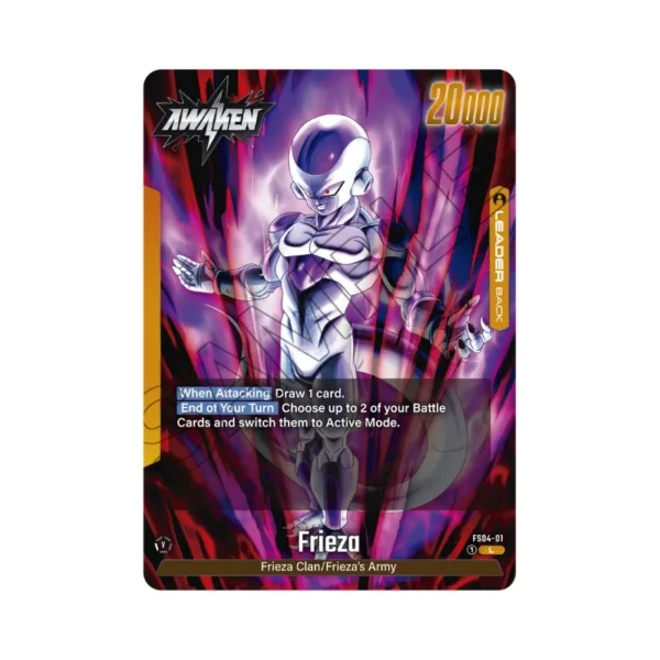 Dragon Ball Super TCG: Fusion World Frieza Starter Deck 04 (FS04) ENG – FS-04_ENG