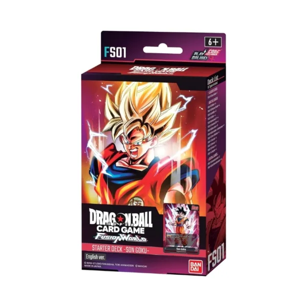Dragon Ball Super TCG: Fusion World Son Goku Starter Deck 01 (FS01) ENG – FS-01_ENG