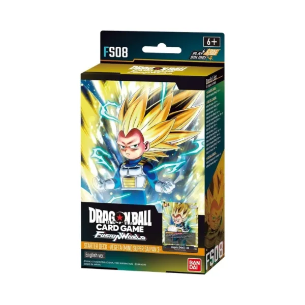 Dragon Ball Super TCG: Fusion World Starter Deck 08 (FS08) Yellow Vegeta ENG – FS-08_ENG