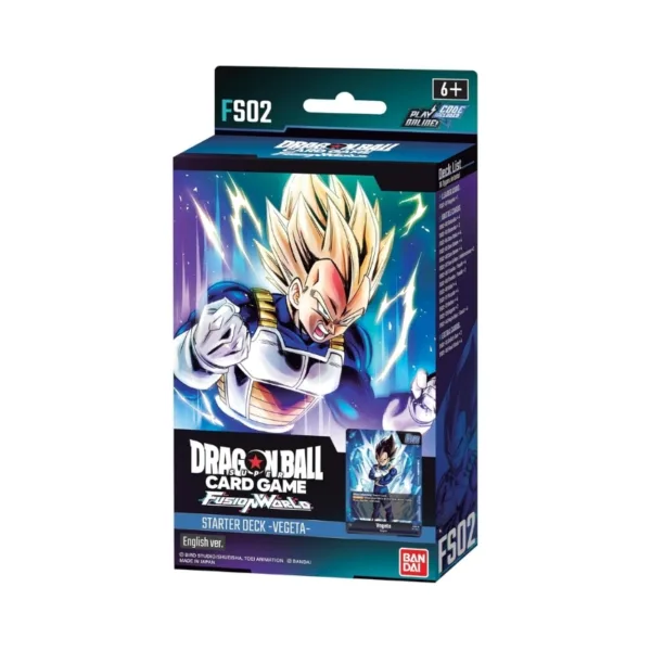 Dragon Ball Super TCG: Fusion World Vegeta Starter Deck 02 (FS02) ENG  FS-02_ENG