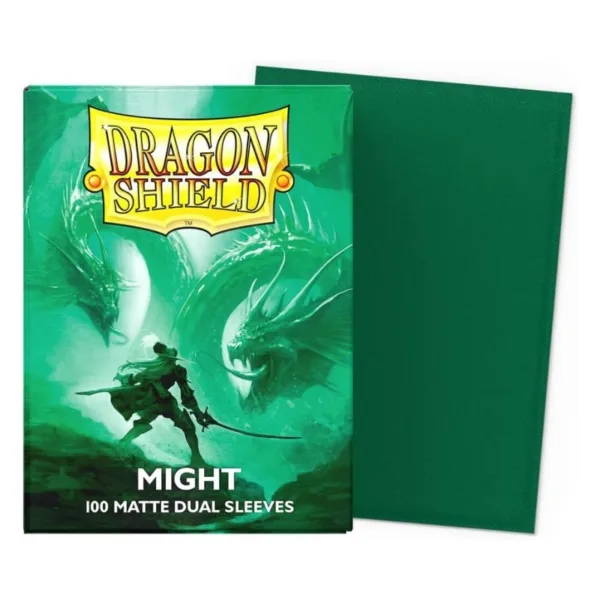 Dragon Shield Dual Matte Sleeves Might 100 Sleeves – AT-15058
