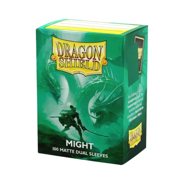 Dragon Shield Dual Matte Sleeves Might 100 Sleeves – AT-15058