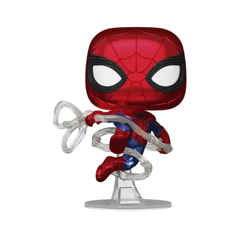 Funko Pop! figure of Spider-Man from Marvel's Brand New Day series, featuring a detailed design and vibrant colors