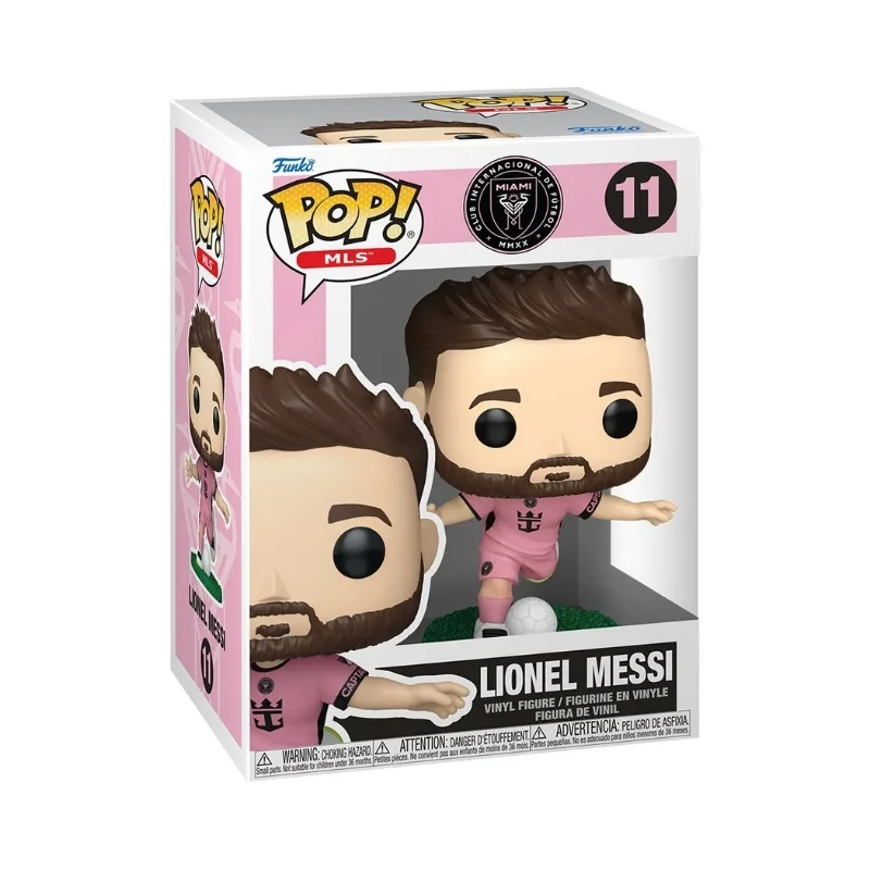 Funko Pop! Football: Inter Miami- Lionel Messi (Pink Uniform) - FU94697 - Image 2