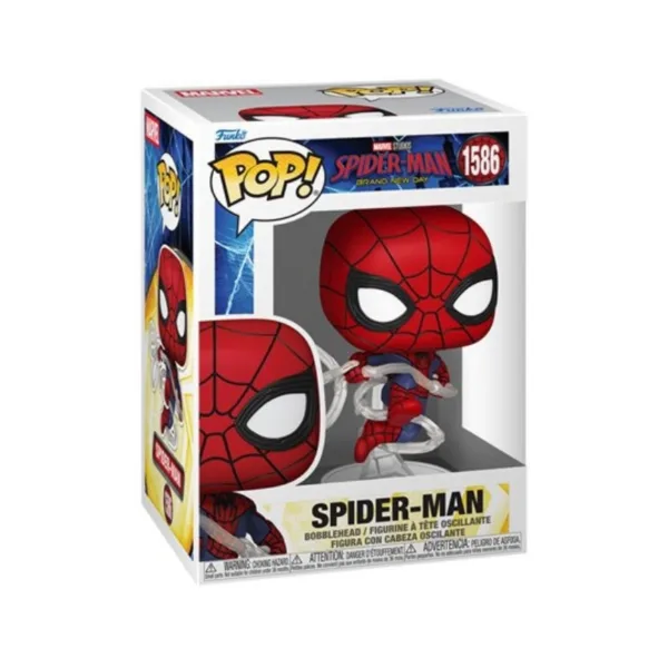 Funko Pop! Marvel: Spider-Man Brand New Day – SpiderMan (No Way Home Suit) – FU83963