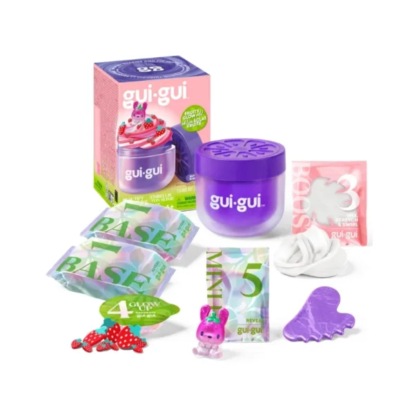 Gui Gui Slime Fruity Glow Single Pack Assorted (1pc Random)