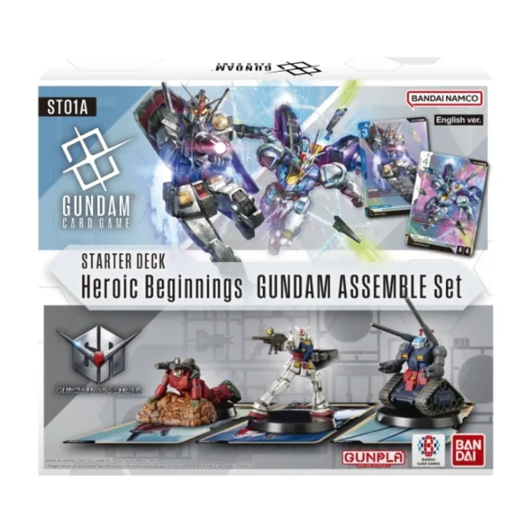 Gundam Card Game Assemble Starter Set Heroic Beginnings ENG – ST01A