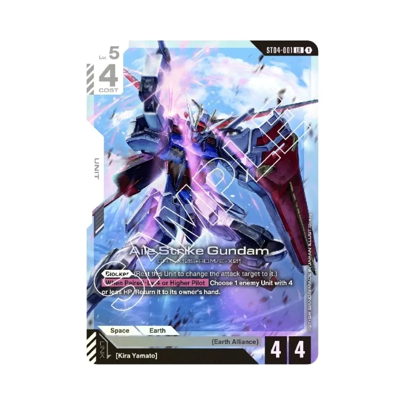 Gundam Card Game Assemble Starter Set Seed Strike ENG - ST04A - Image 5