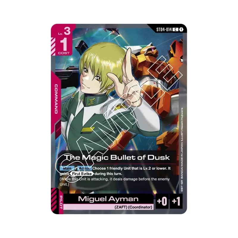 Gundam Card Game Assemble Starter Set Seed Strike ENG - ST04A - Image 4