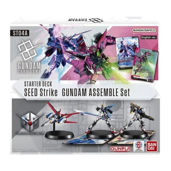 Gundam Card Game Assemble Starter Set Seed Strike ENG – ST04A