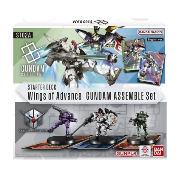 Gundam Card Game Assemble Starter Set Wings of Advance ENG – ST02A