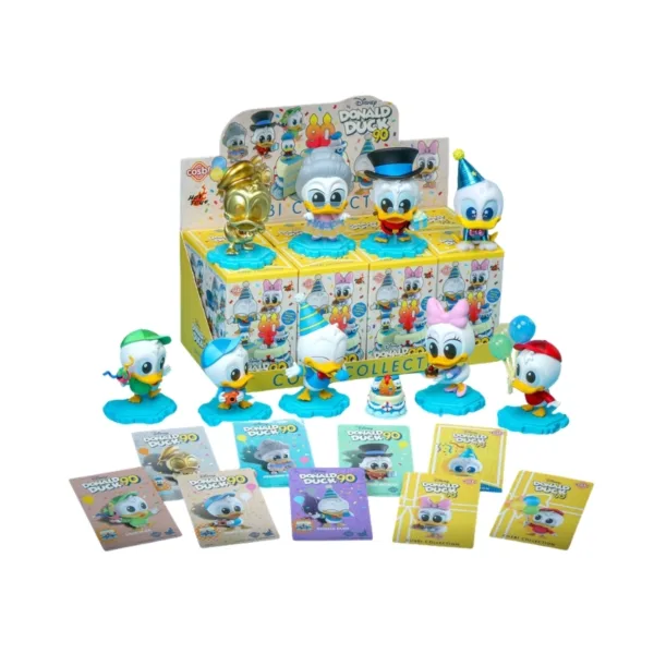 Hot Toys Disney Donald Duck 90th Anniversary Birthday Cosbi Collection Blind Box 1pc Figure – CBX178