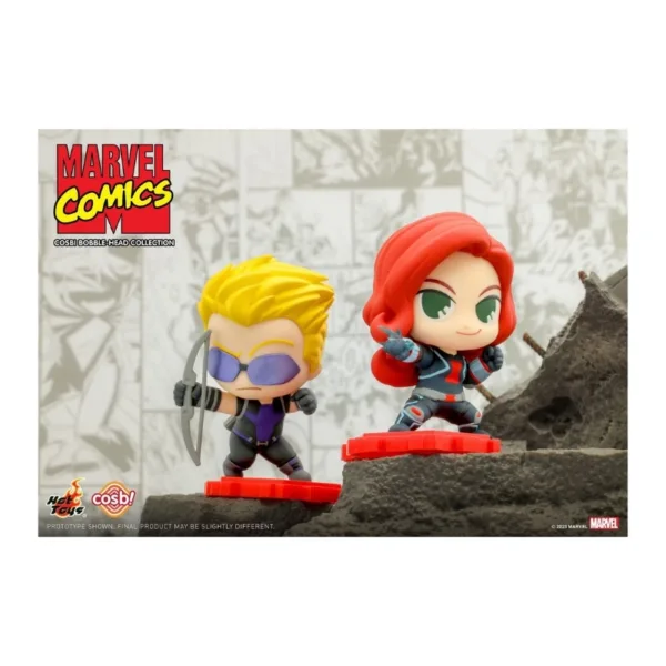 Hot Toys Marvel Comics Avengers Cosbi Collection Blind Box 1pc Mini Bobble-Head Figure with Collectible Character Card – CBX091