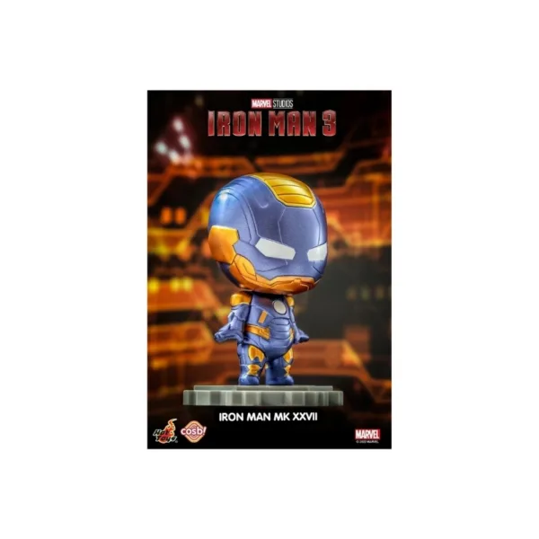 Hot Toys Marvel Iron Man 3 Cosbi Collection Blind Box Mini Bobble-Head Figure with Collectible Card – CBX057