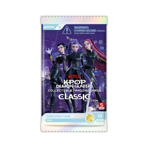 K-POP Demon Hunters Trading Cards: Classic Edition Series 1-B Booster Box (20 Packs)